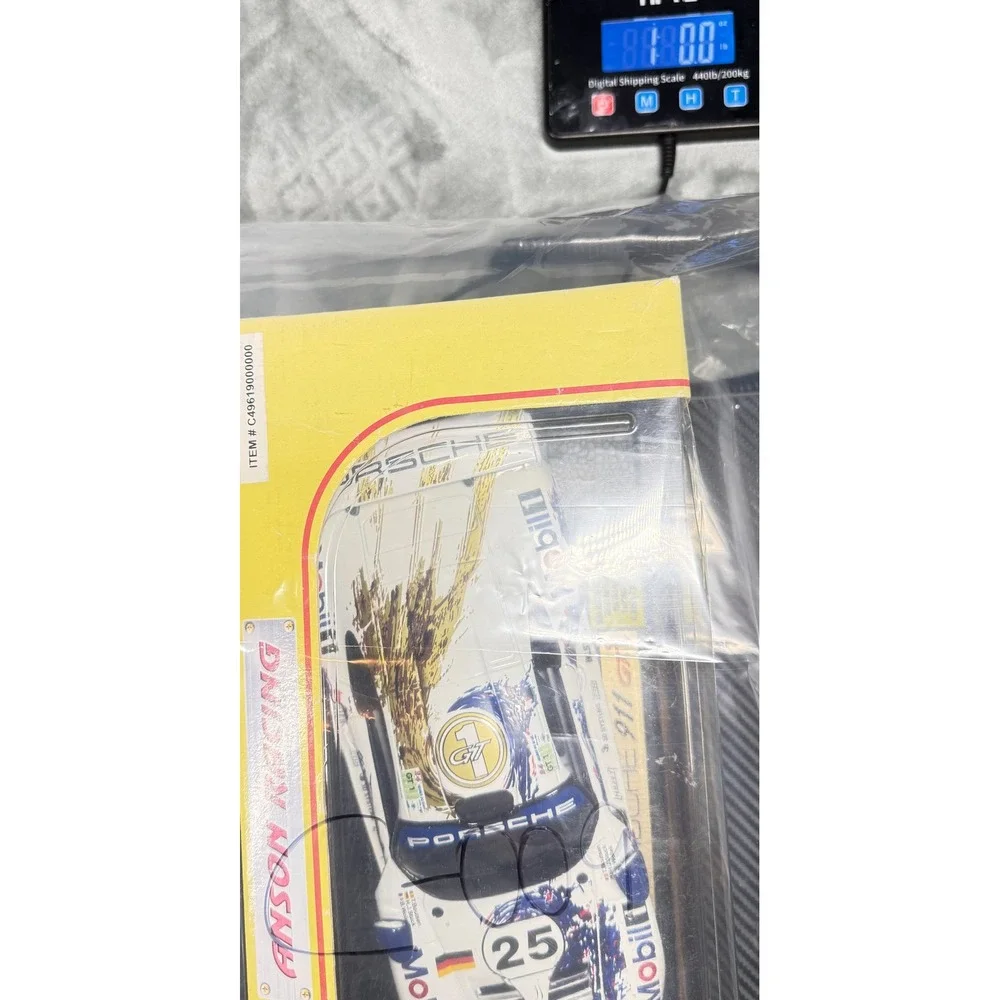 Anson Racing Porsche 911 GT1 Mobil 1 25 118 Diecast Le Mans 1996